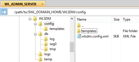 wlsdm folder layout v2